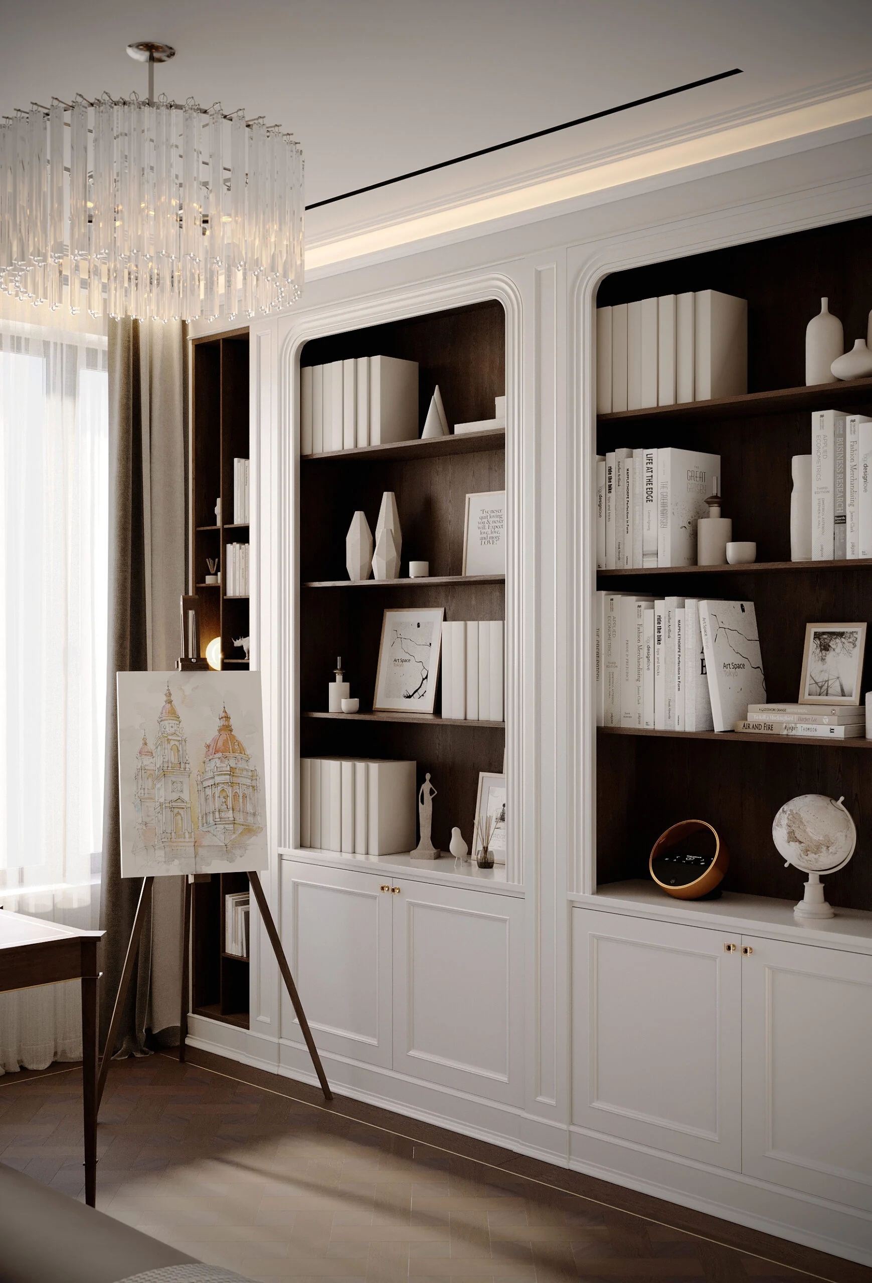 Interior visualization, view 14