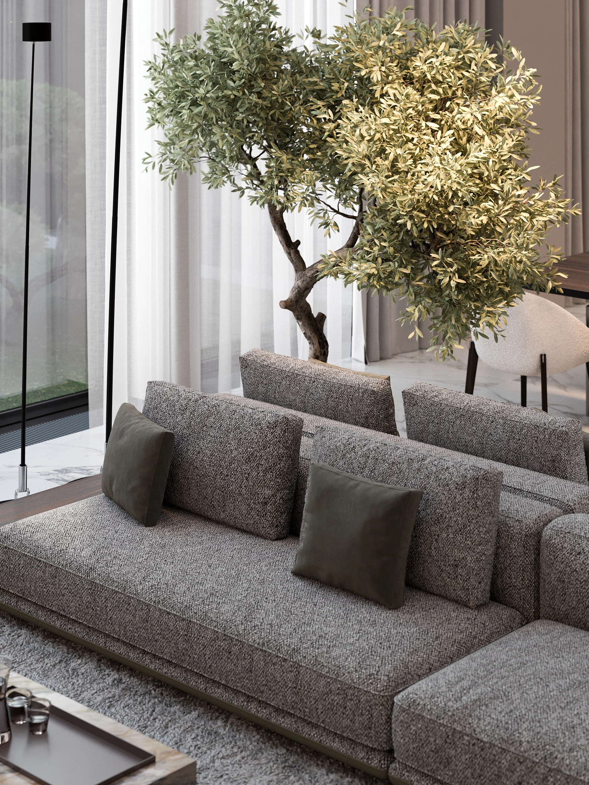 Residential interior, view 30