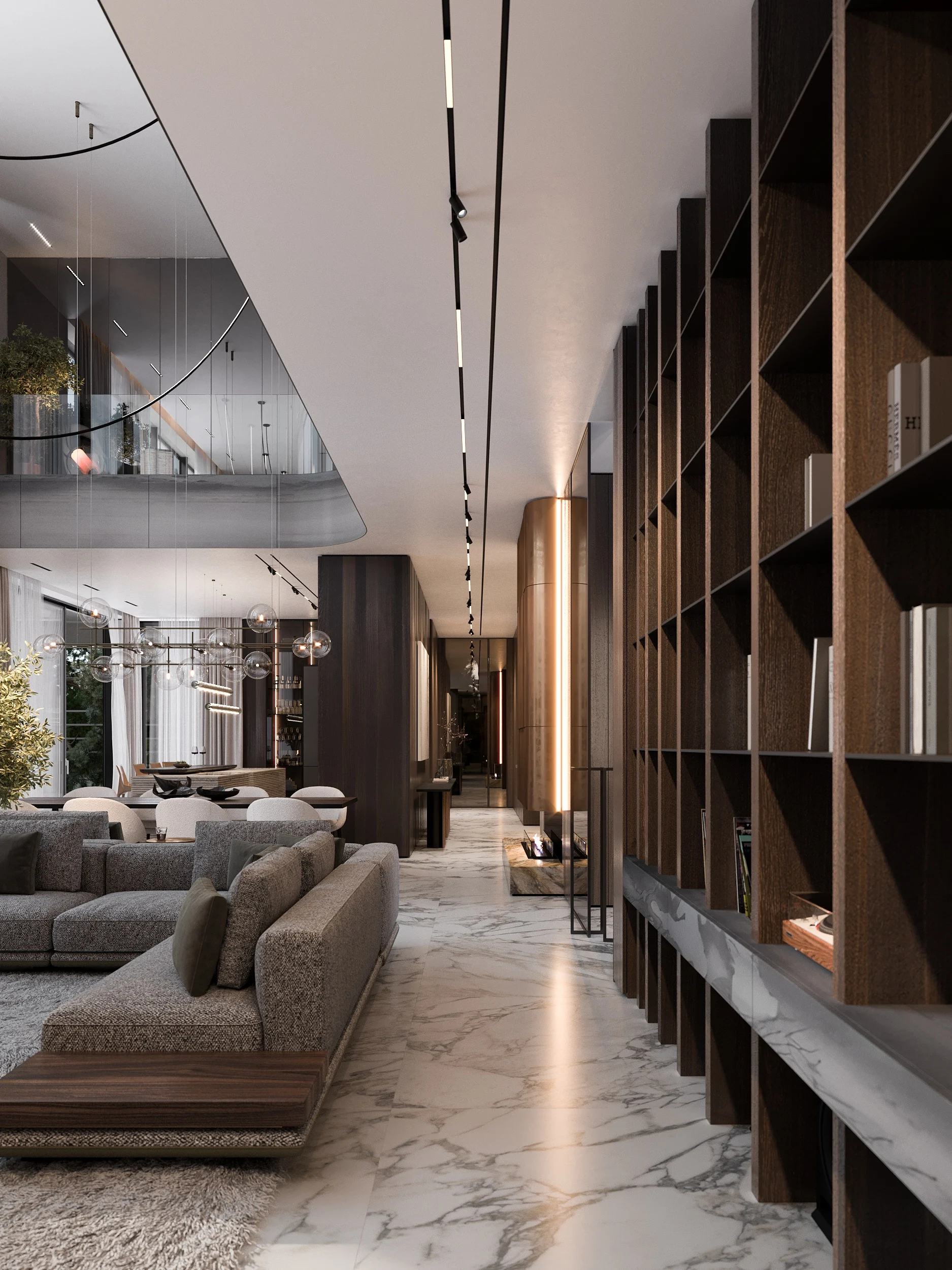 Residential interior, view 31