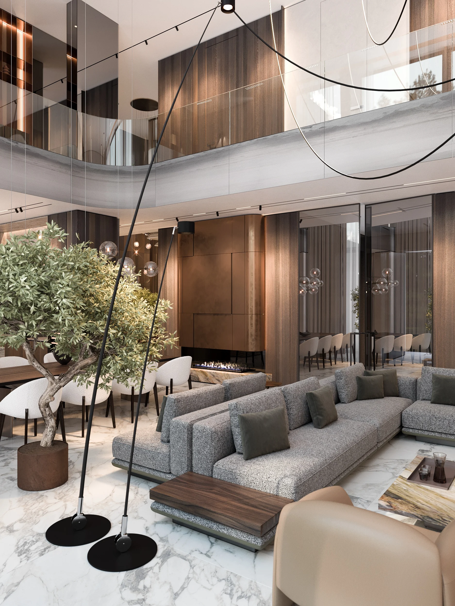 Residential interior, view 33