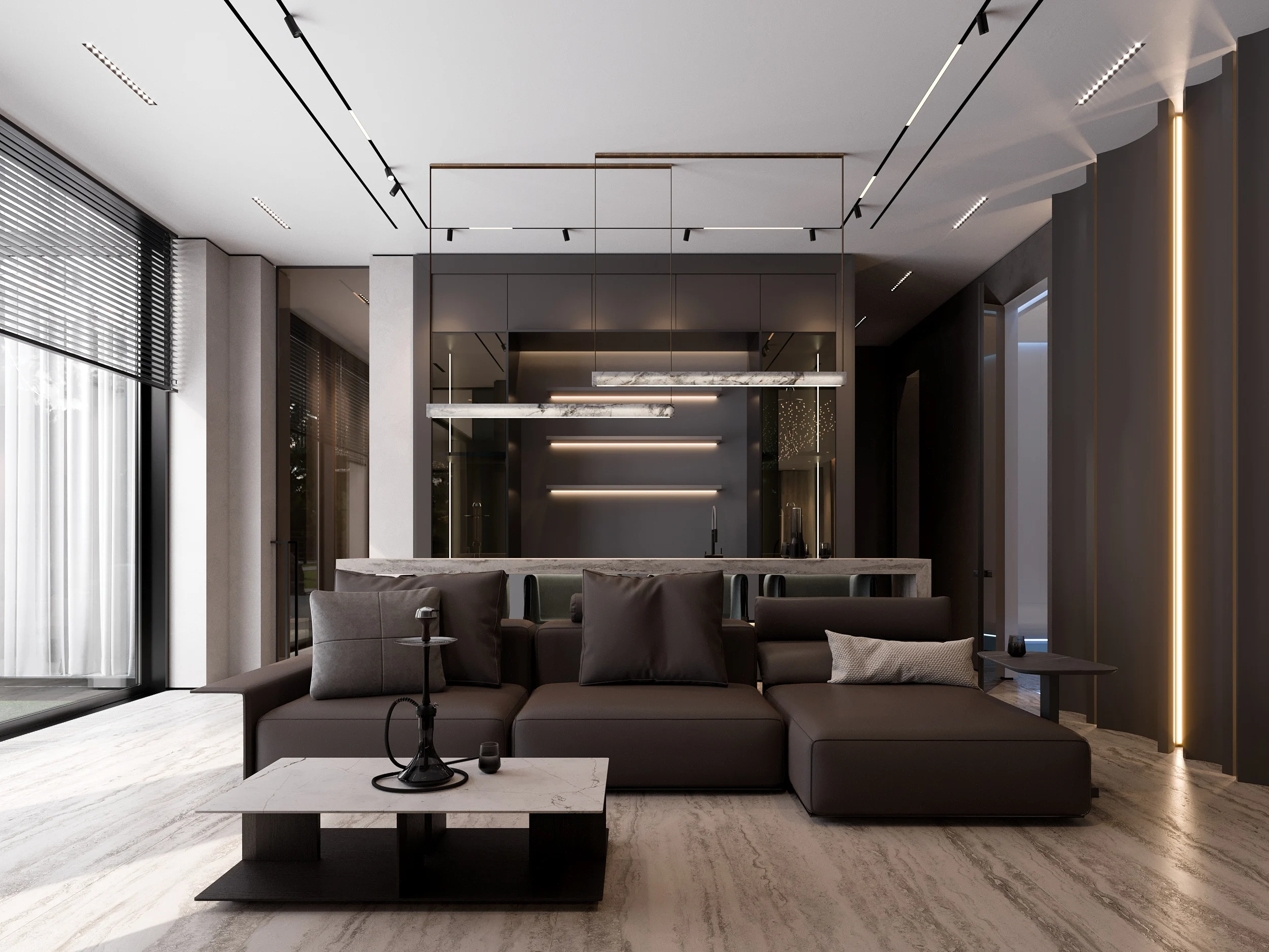 Residential interior, view 37