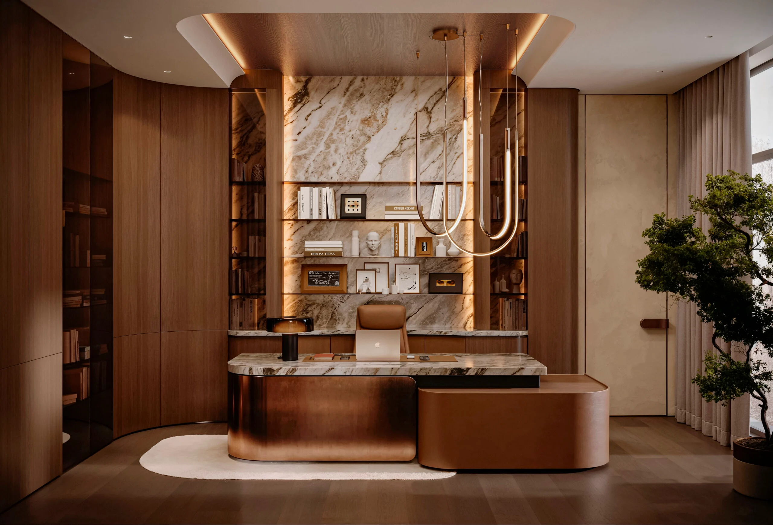 Study interior, view 61