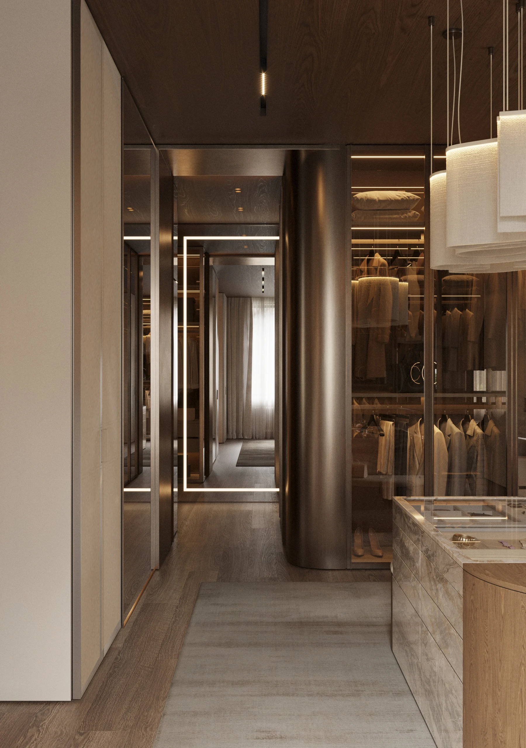 Interior visualization, view 69