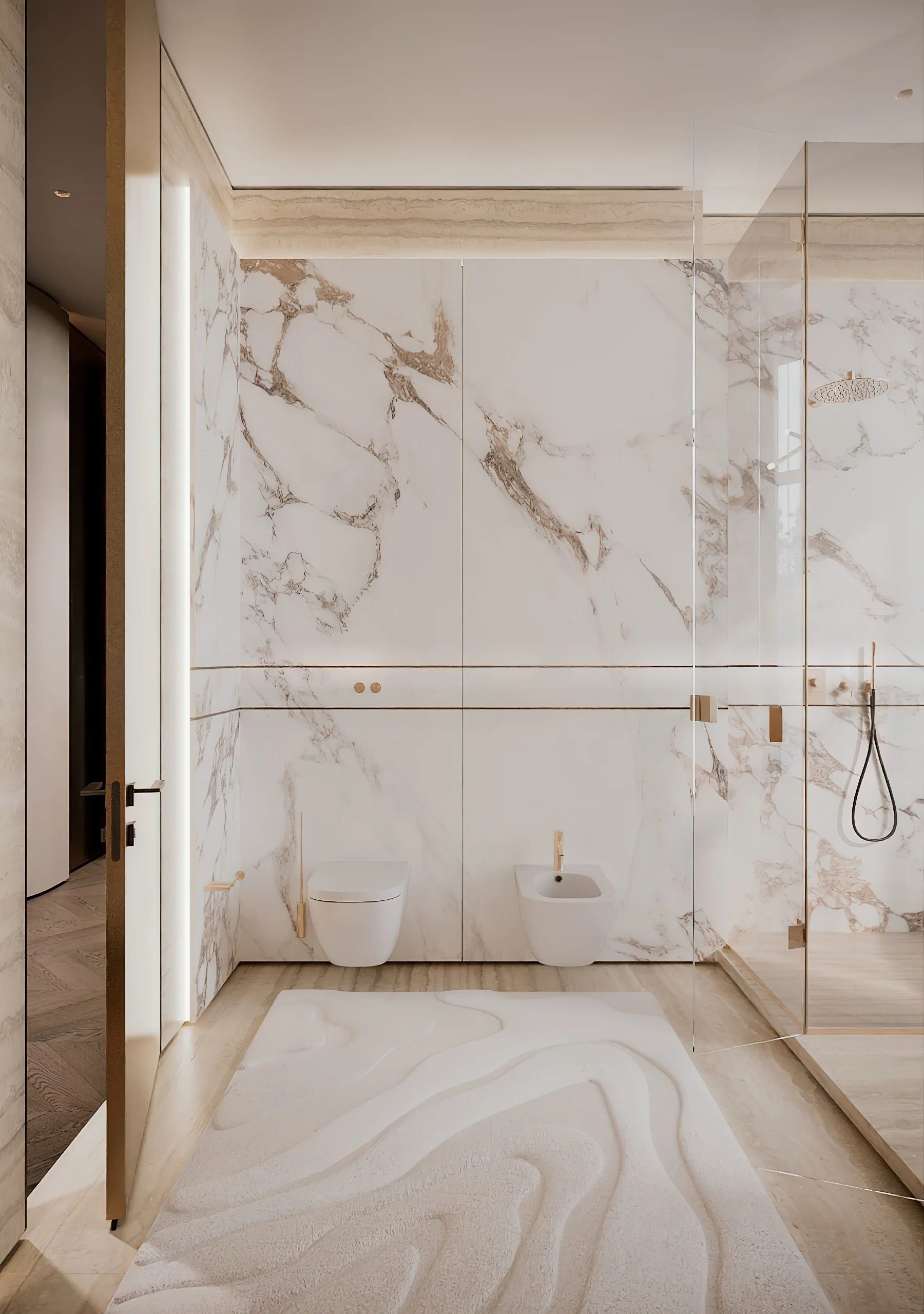 Interior visualization, view 74