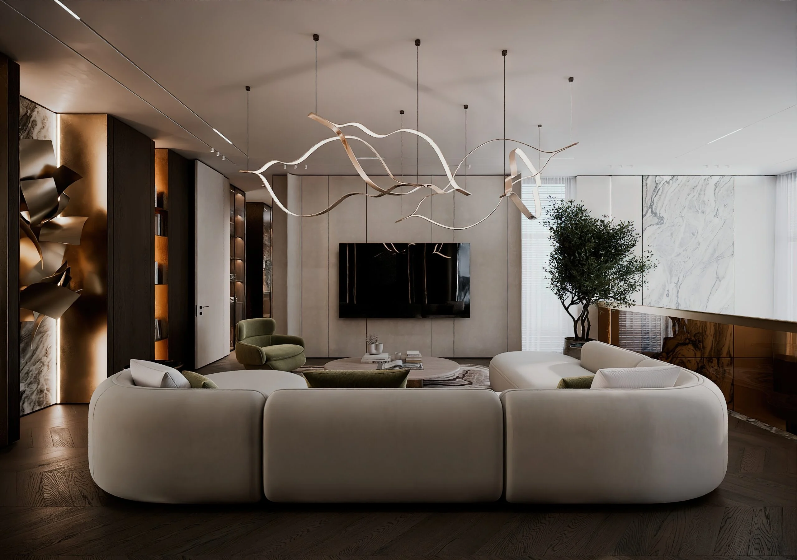 Interior visualization, view 79