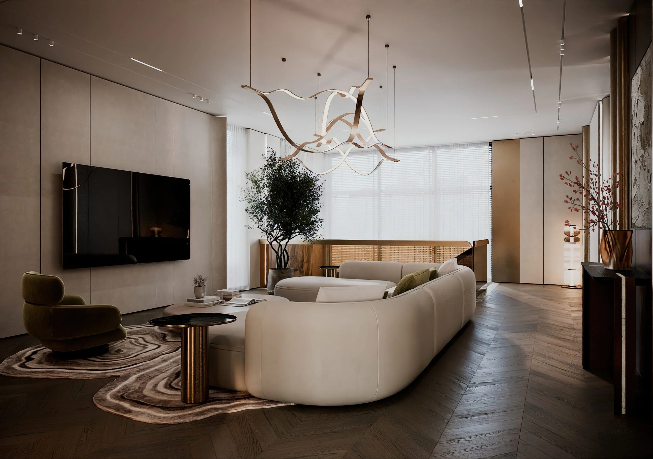 Interior visualization, view 81