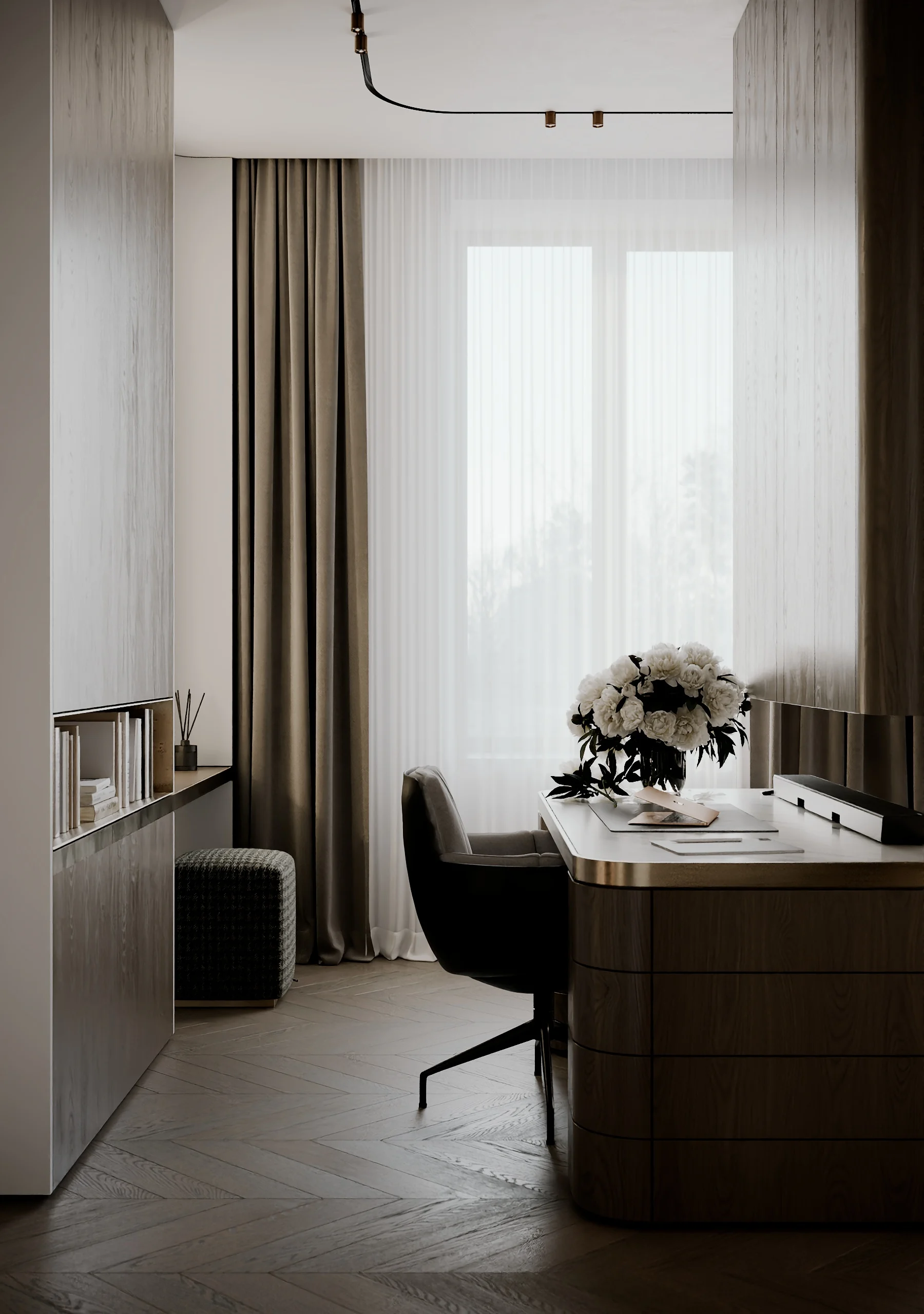 Interior visualization, view 82