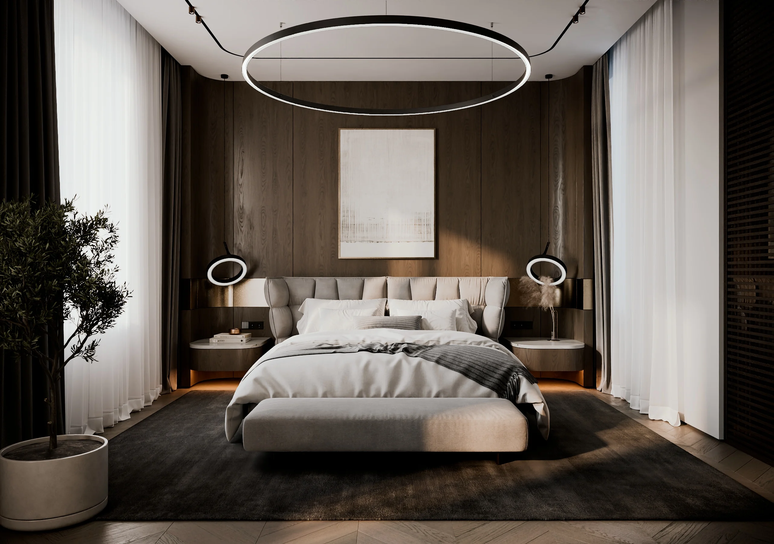 Interior visualization, view 88