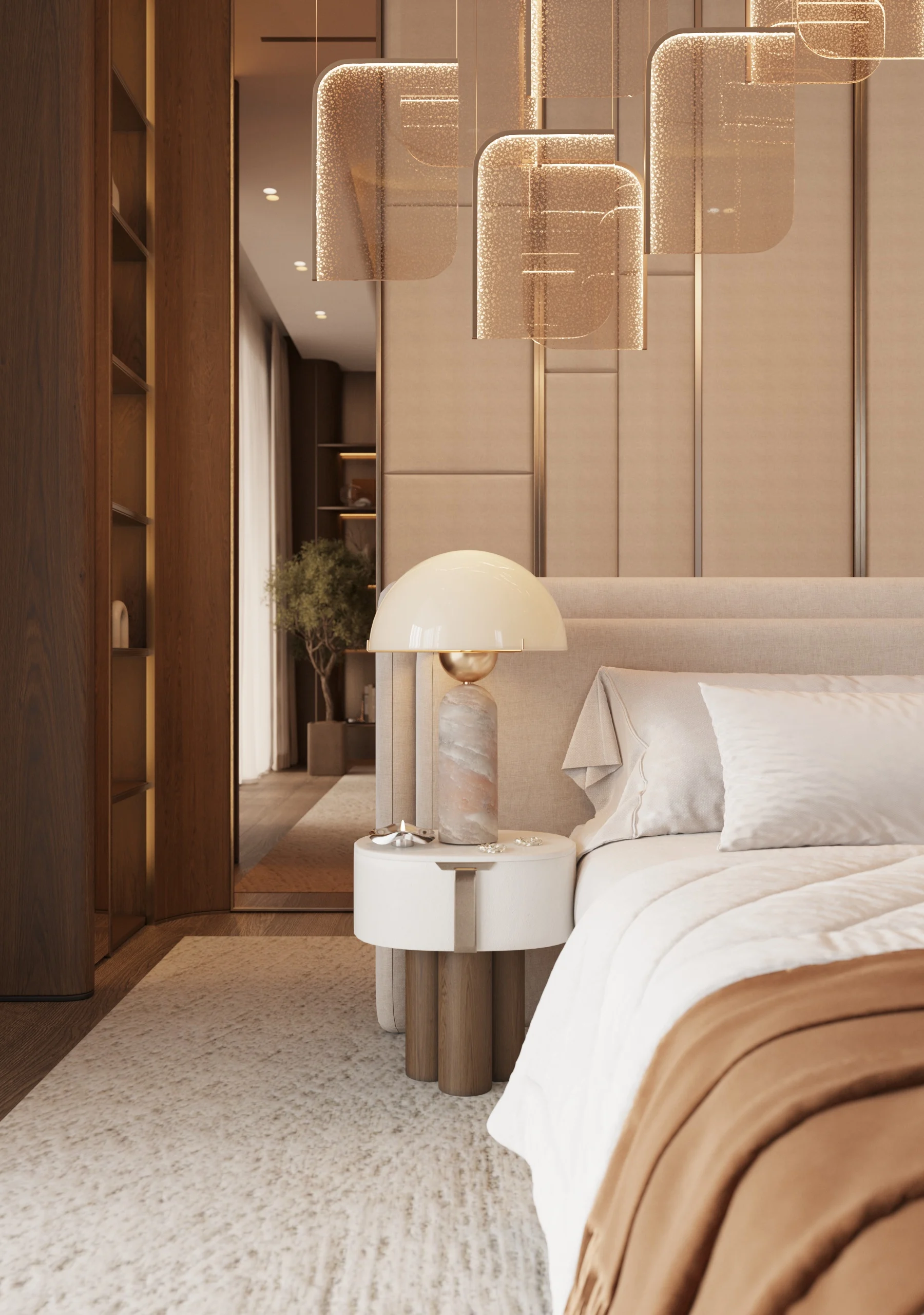 Interior visualization, view 90