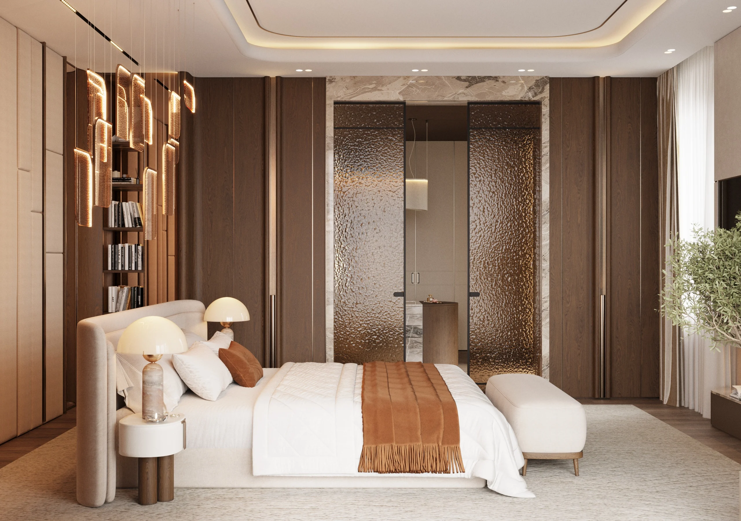 Interior visualization, view 92